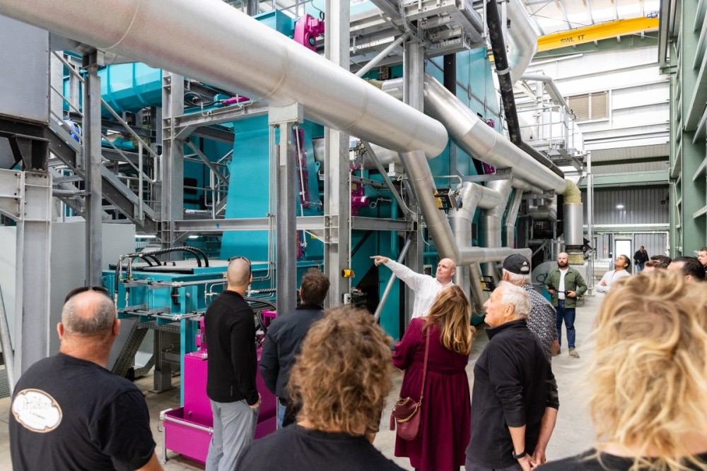 Walking tour at the JS Ewers Biomass Energy Centre 2